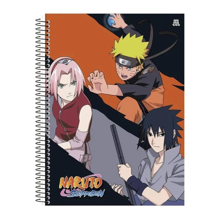 CADERNO 1X1 C.D. NARUTO 